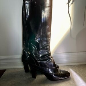 Franco Sarto Dark Brown Boots